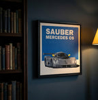 Sauber Mercedes C9 Print