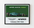 Aston Martin AMR23 Print