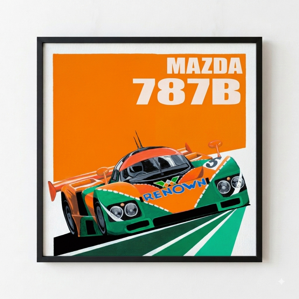 Mazda 787B Print