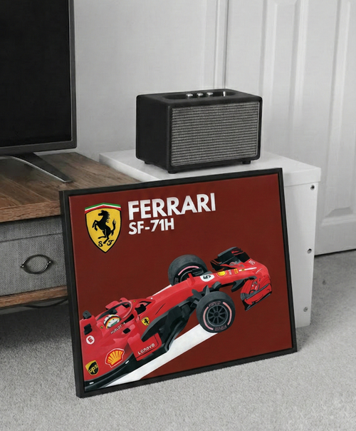 FERRARI SF71-H Print