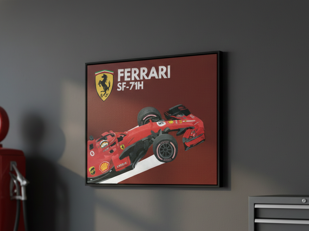 FERRARI SF71-H Print